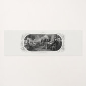 Onafhankelijkheidsverklaring: $ 2 Bill, Etsen Yogamat (Achterkant (horizontaal))