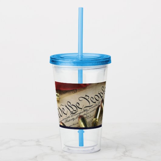 Onafhankelijkheidsverklaring Acryl Drinkbeker (Voorkant)