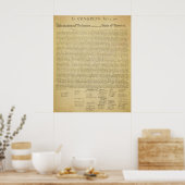 Onafhankelijkheidsverklaring afdrukken poster (Keuken)