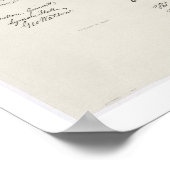 Onafhankelijkheidsverklaring afdrukken poster (Hoek)