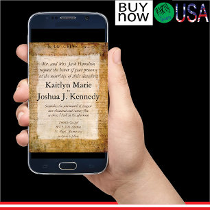 Onafhankelijkheidsverklaring 📜 Amerikaanse Vintag Kaart