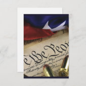 Onafhankelijkheidsverklaring Bedankkaart (Voorkant / Achterkant)