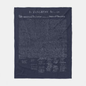 Onafhankelijkheidsverklaring - Blanket Fleece Deken (Voorkant)