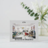 Onafhankelijkheidsverklaring Briefkaart (Staand voorkant)
