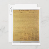 Onafhankelijkheidsverklaring Briefkaart (Voorkant / Achterkant)