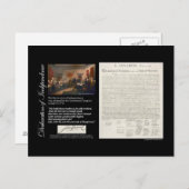 Onafhankelijkheidsverklaring Briefkaart (Voorkant / Achterkant)