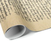 onafhankelijkheidsverklaring cadeaupapier (Rol Hoek)