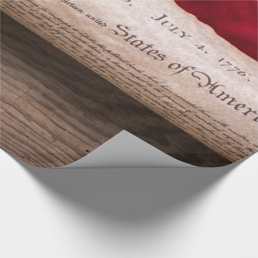 Onafhankelijkheidsverklaring Cadeaupapier (Hoek)