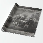 Onafhankelijkheidsverklaring Cadeaupapier (Uitgerold)