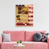 Onafhankelijkheidsverklaring Canvas Afdruk (Insitu (Woonkamer))