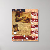 Onafhankelijkheidsverklaring Canvas Afdruk (Voorkant)