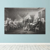 Onafhankelijkheidsverklaring Canvas Afdruk (Insitu (Houten vloer))