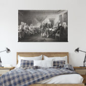 Onafhankelijkheidsverklaring Canvas Afdruk (Insitu (Slaapkamer))
