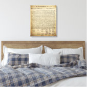  onafhankelijkheidsverklaring canvas afdruk (Insitu (Slaapkamer))