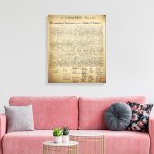  onafhankelijkheidsverklaring canvas afdruk (Insitu (Woonkamer))