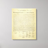 onafhankelijkheidsverklaring canvas afdruk (Voorkant)