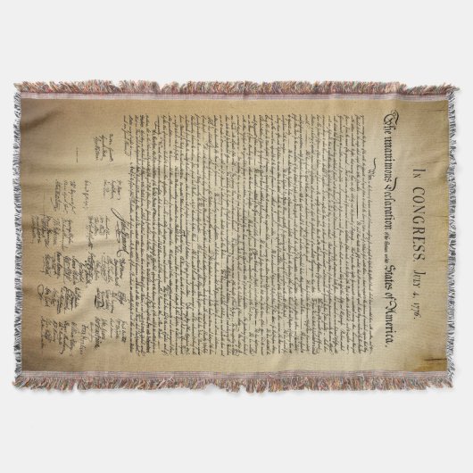 onafhankelijkheidsverklaring deken (Voorkant)