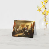 Onafhankelijkheidsverklaring door Trumbull Histori Kaart (Gele Bloem)