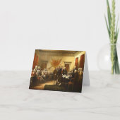 Onafhankelijkheidsverklaring door Trumbull Histori Kaart (Voorkant)