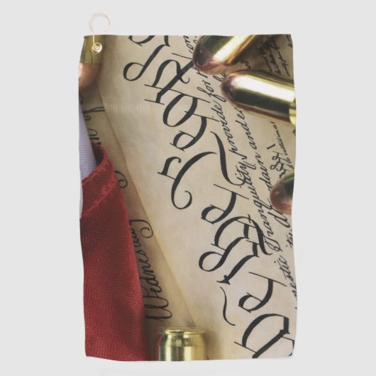 Onafhankelijkheidsverklaring Golfhanddoek (Voorkant)