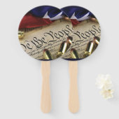 Onafhankelijkheidsverklaring Handwaaier (Voorkant en achterkant)