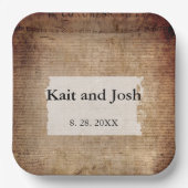 Onafhankelijkheidsverklaring 📜 Historisch 1776 Papieren Bordje (Voorkant)