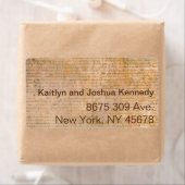 Onafhankelijkheidsverklaring 📜 Historische Parchm Etiket (Insitu)