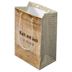 Onafhankelijkheidsverklaring 📜 Historische Parchm Medium Cadeauzakje