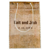 Onafhankelijkheidsverklaring 📜 Historische Parchm Medium Cadeauzakje (Voorkant)