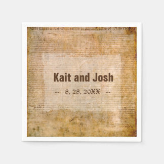 Onafhankelijkheidsverklaring 📜 Historische Parchm Servet