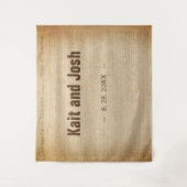 Onafhankelijkheidsverklaring 📜 Historische Parchm Wandkleed (Voorkant)