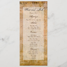 Onafhankelijkheidsverklaring 📜 Historische perkam Menu