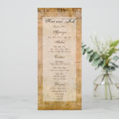 Onafhankelijkheidsverklaring 📜 Historische perkam Menu (Staand voorkant)