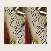 Onafhankelijkheidsverklaring Kaart (Buitenkant ongevouwen)