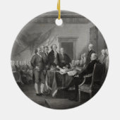 Onafhankelijkheidsverklaring Keramisch Ornament (Achterkant)