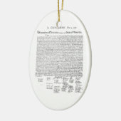 Onafhankelijkheidsverklaring Keramisch Ornament (Links)