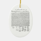 Onafhankelijkheidsverklaring Keramisch Ornament (Voorkant)