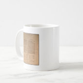 Onafhankelijkheidsverklaring Koffiemok (Voorkant links)