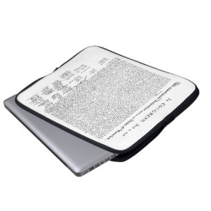 Onafhankelijkheidsverklaring Laptop Sleeve