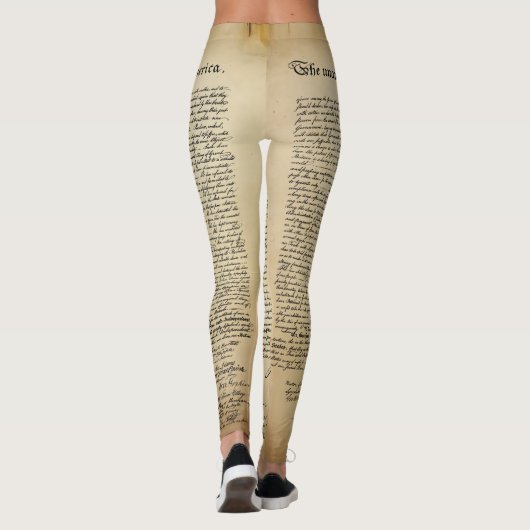 Onafhankelijkheidsverklaring Leggings (Achterkant)