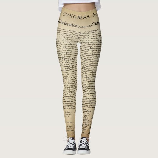 Onafhankelijkheidsverklaring Leggings (Voorkant)