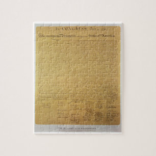 Onafhankelijkheidsverklaring Legpuzzel