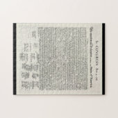 Onafhankelijkheidsverklaring Legpuzzel (Horizontaal)