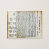 Onafhankelijkheidsverklaring Legpuzzel (Horizontaal)