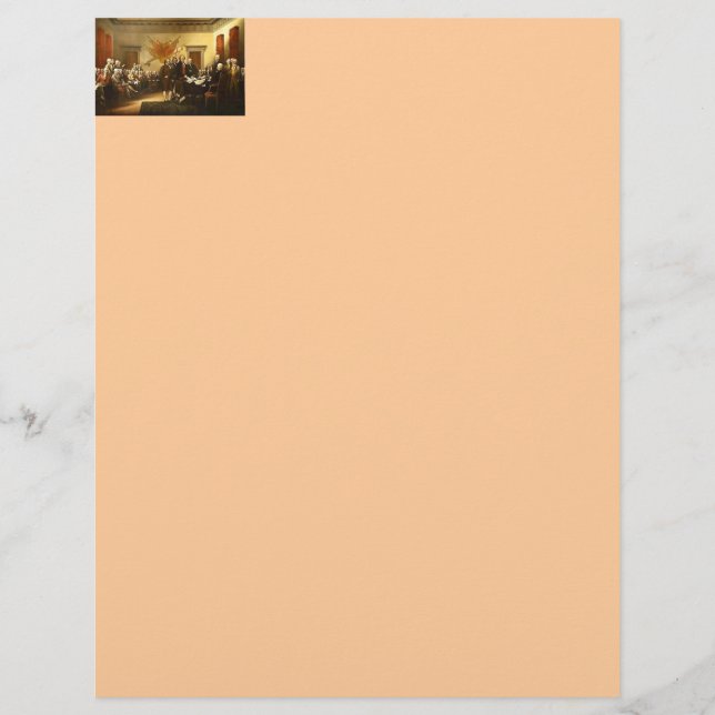 Onafhankelijkheidsverklaring Letterhead (Voorkant)