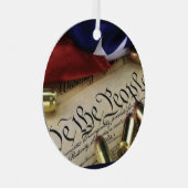 Onafhankelijkheidsverklaring Metalen Ornament (Voorkant Rechts)