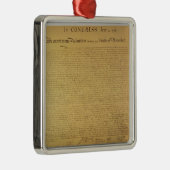 Onafhankelijkheidsverklaring Metalen Ornament (Rechts)