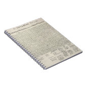 Onafhankelijkheidsverklaring Notitieboek (Rechterzijde)