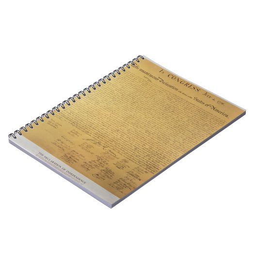 Onafhankelijkheidsverklaring Notitieboek (Linkerzijde)