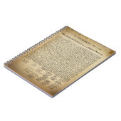 onafhankelijkheidsverklaring notitieboek (Linkerzijde)